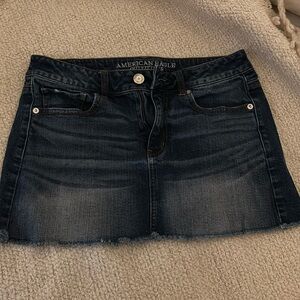 America can Eagle Jean Skirt